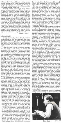 Glenn Gould (Gramophone, February 1979) Glenn Gould (Gramophone, February 1979)